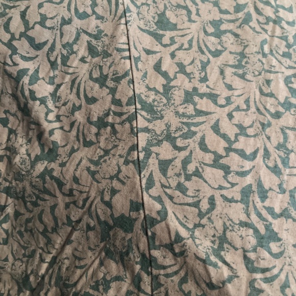 Peruvian  Connection L blue & white maxi floral cotton dress - Picture 13 of 16